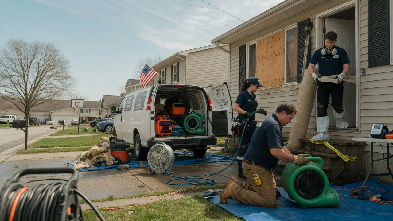 Water Damage Restoration in Rhodes, IA near me